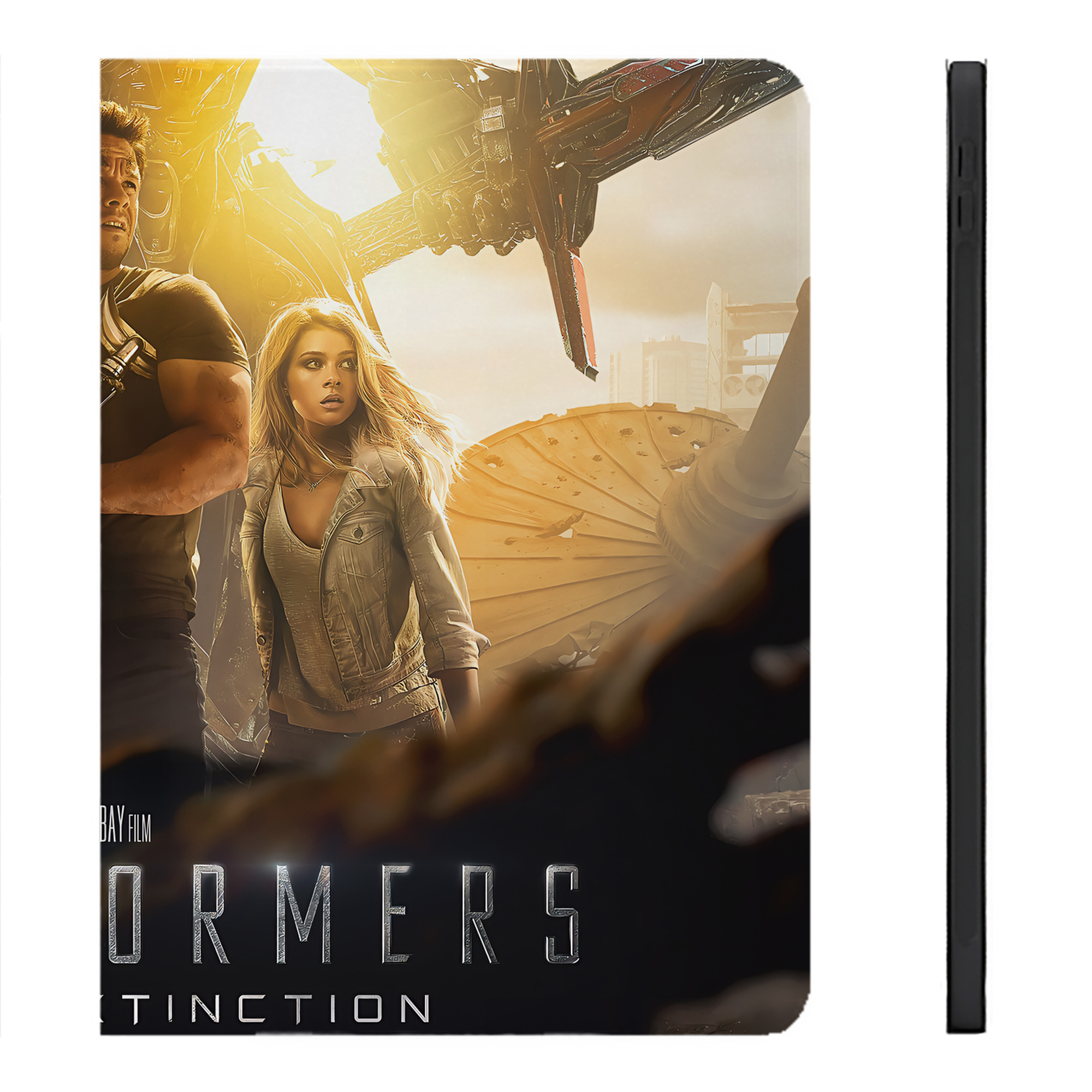 （画像用） Transformers トランスフォーマー IPadケース ペンホルダー付き ブックスタイルデザイン